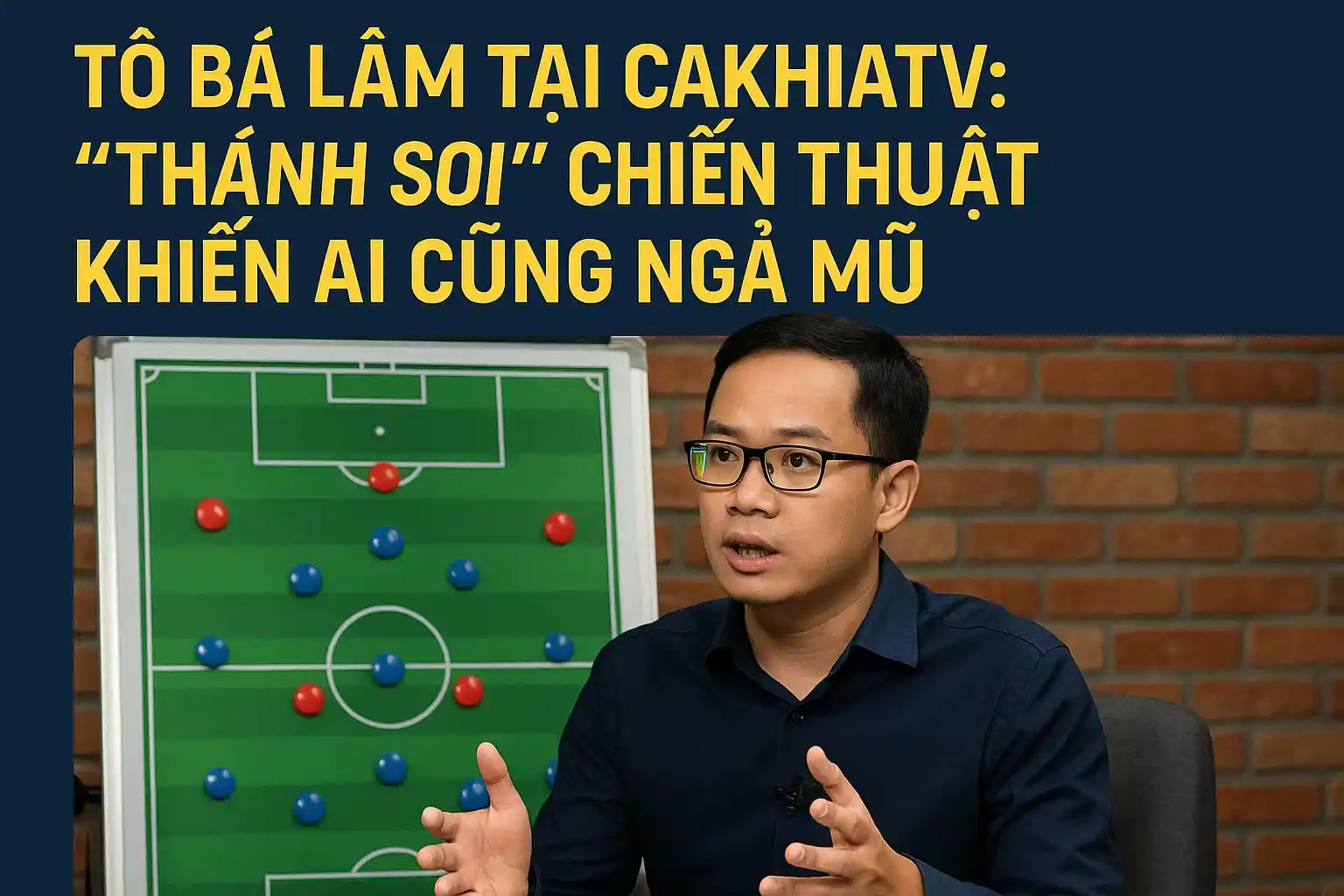 Tô Bá Lâm: “Thánh soi” chiến thuật khiến ai cũng ngả mũ